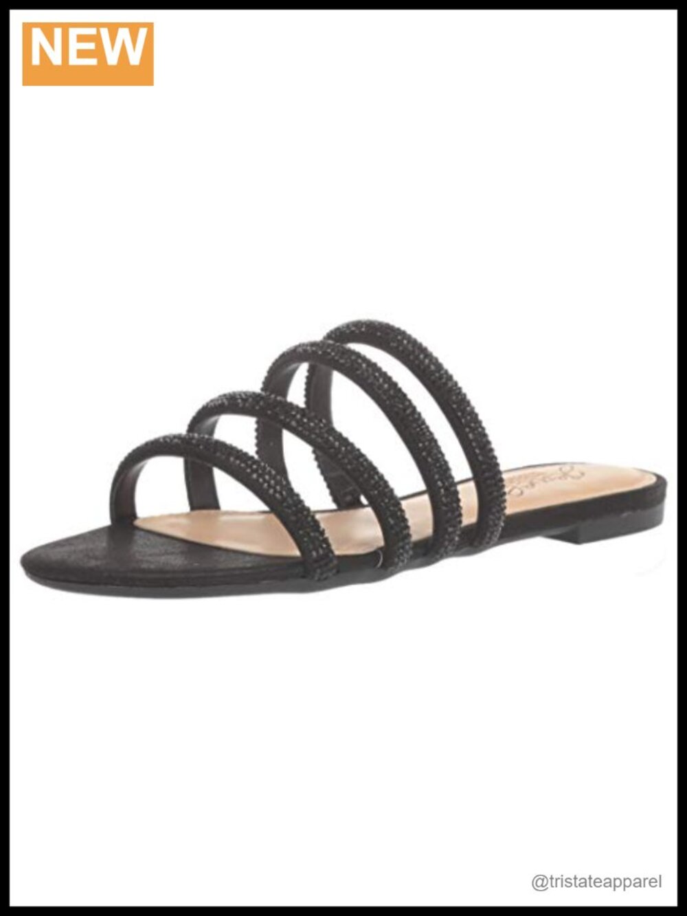 Microsuede Slide Slingback Sandals Lightly Padded Open Toe Slip On Comfort